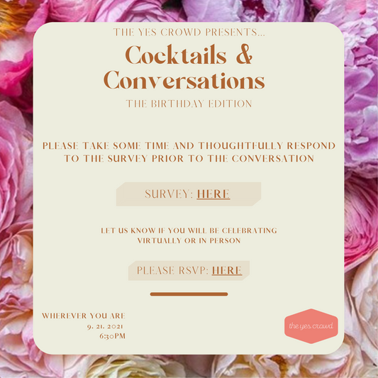 Cocktails & Conversations - The Birthday Edition