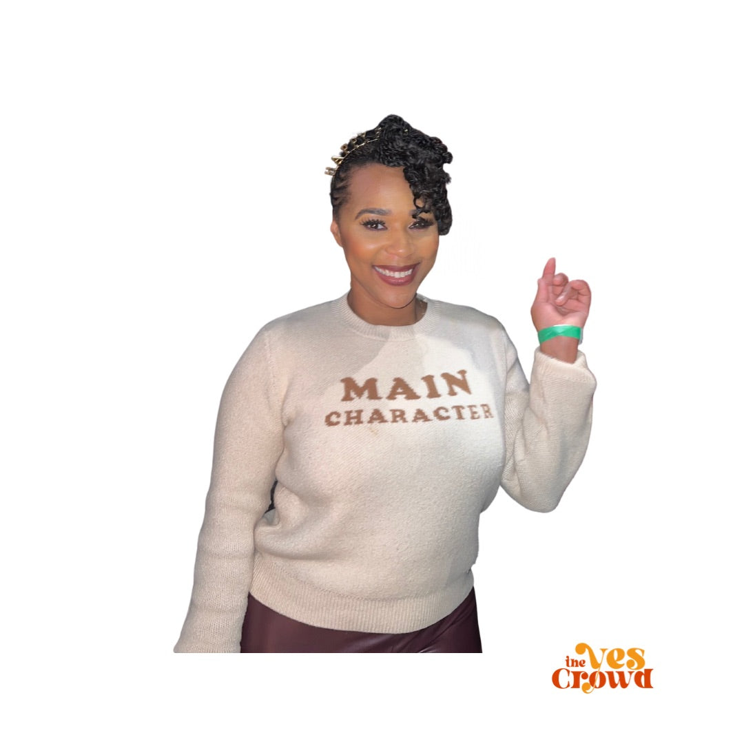 the main character sweatshirt