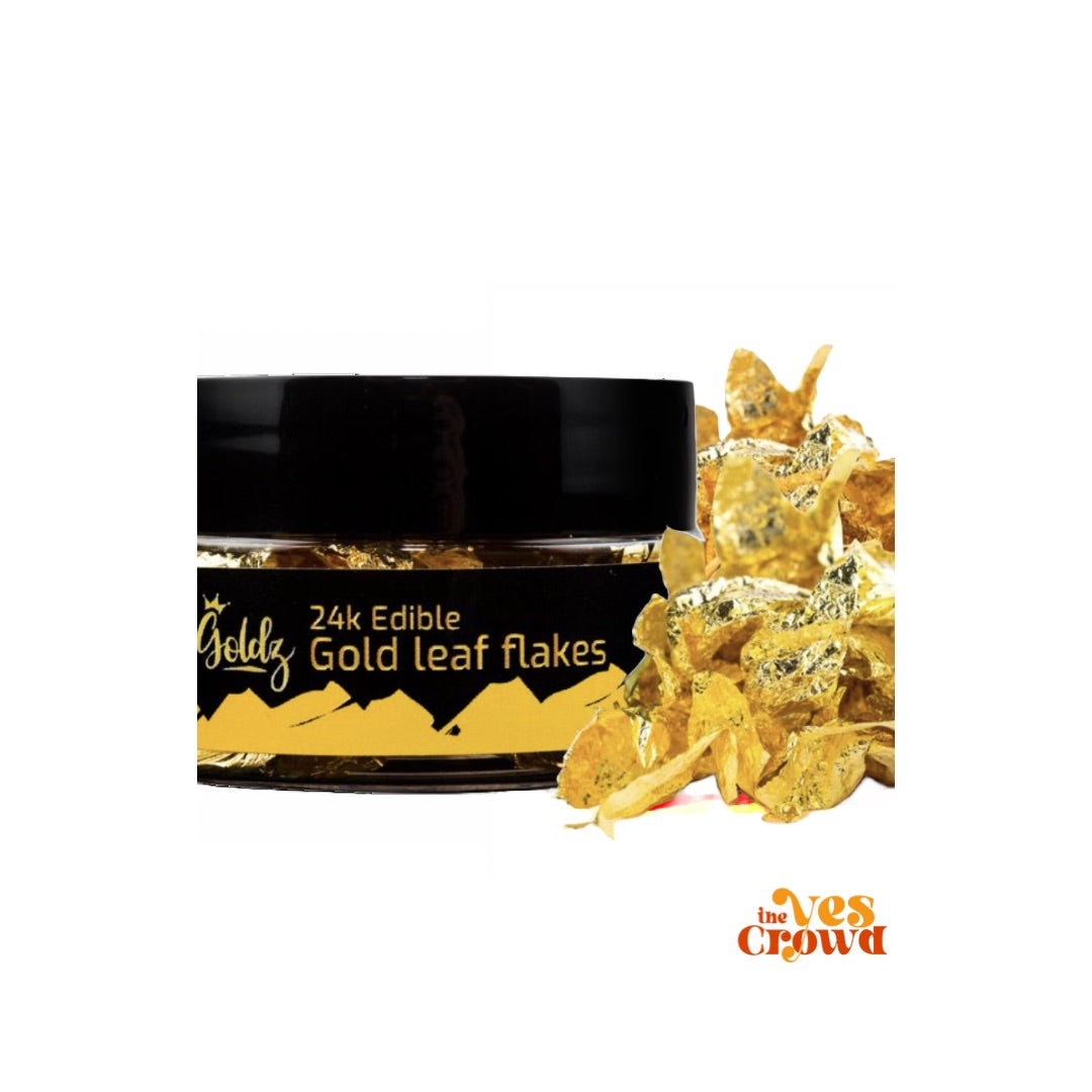 Say Yes to Being Extra Edible 24K Gold Flakes – The Yes Crowd